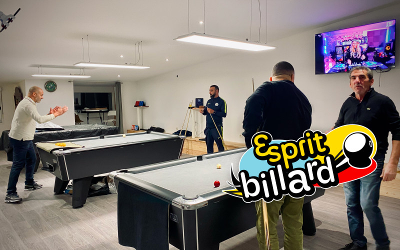 Esprit Billard à Noves une salle dédiée